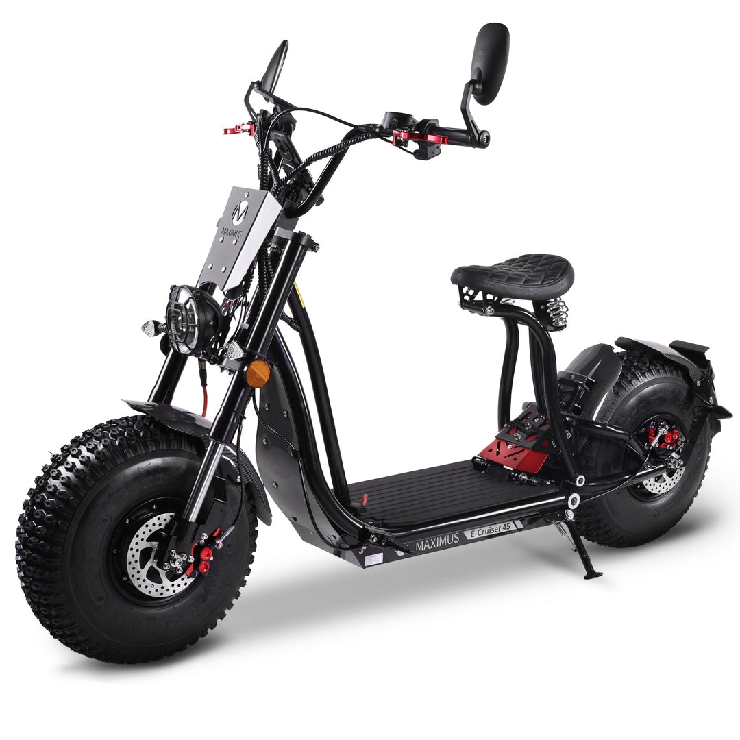Maximus E-Cruiser 45: la prova su strada dello scooter elettrico bimotore da 3000W