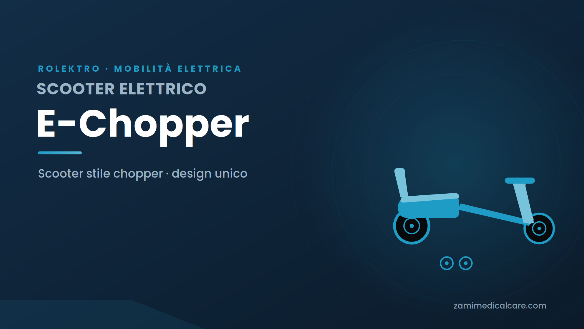 E-Chopper – Scooter Elettrico Chopper