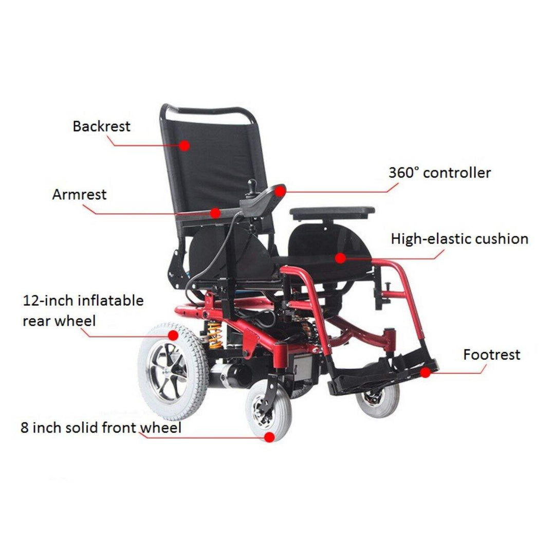 Carrozzina elettrica KSM-510 KS Med (5)