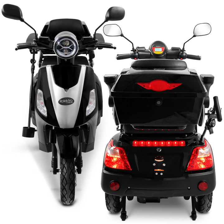Rolektro E-Trike 25 – Triciclo Elettrico per Anziani 25 km/h