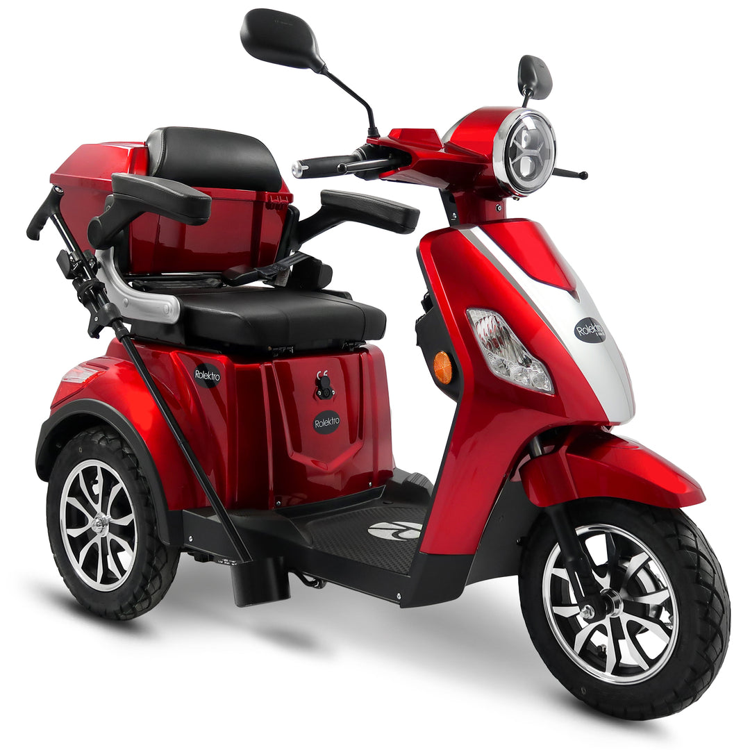 Rolektro E-Trike 25 – Triciclo Elettrico per Anziani 25 km/h