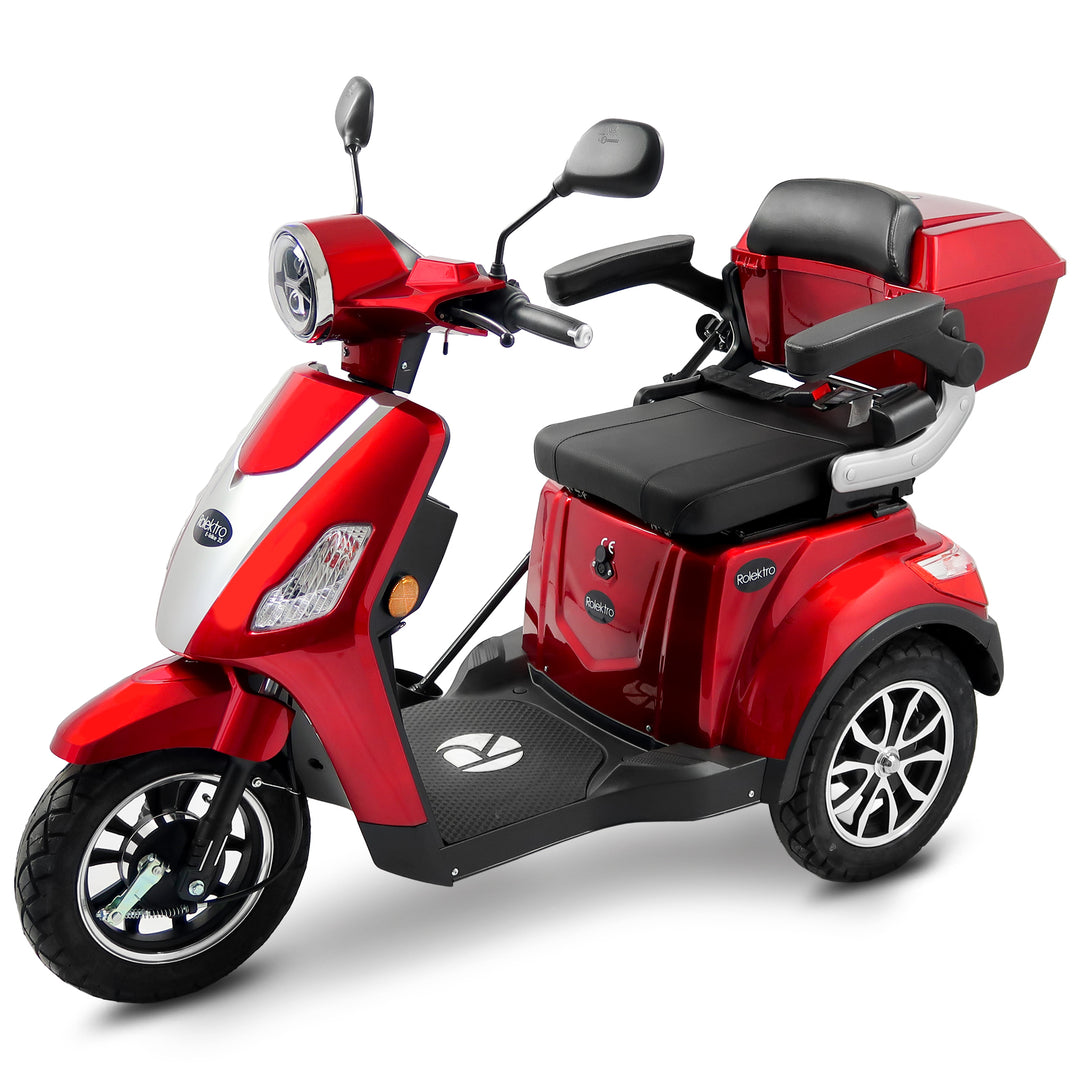 Rolektro E-Trike 25 – Triciclo Elettrico per Anziani 25 km/h
