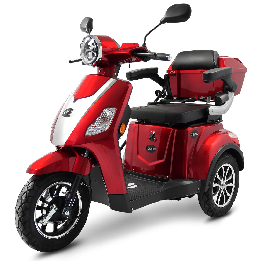 Rolektro E-Trike 25 – Triciclo Elettrico per Anziani 25 km/h