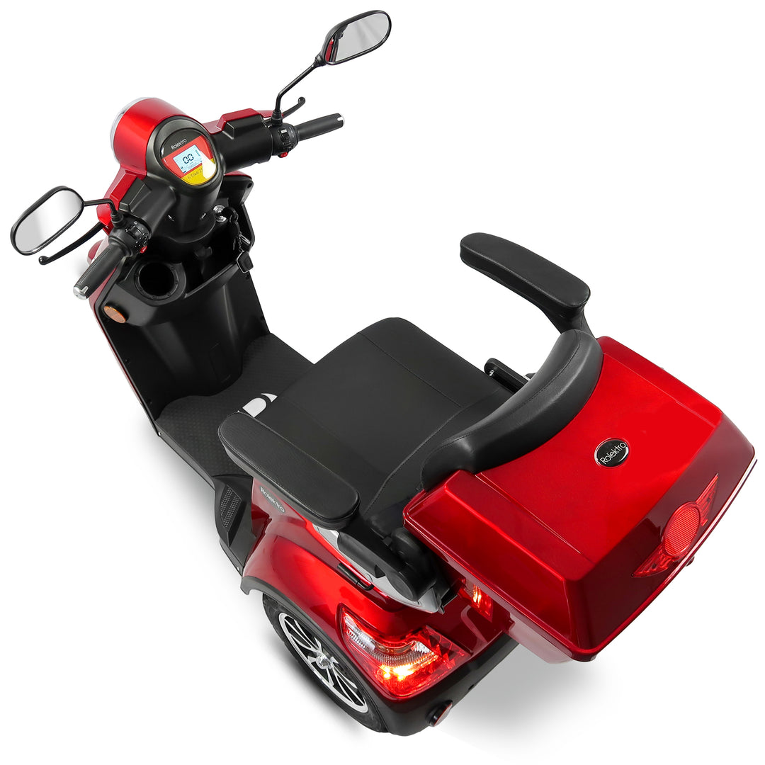 Rolektro E-Trike 25 – Triciclo Elettrico per Anziani 25 km/h