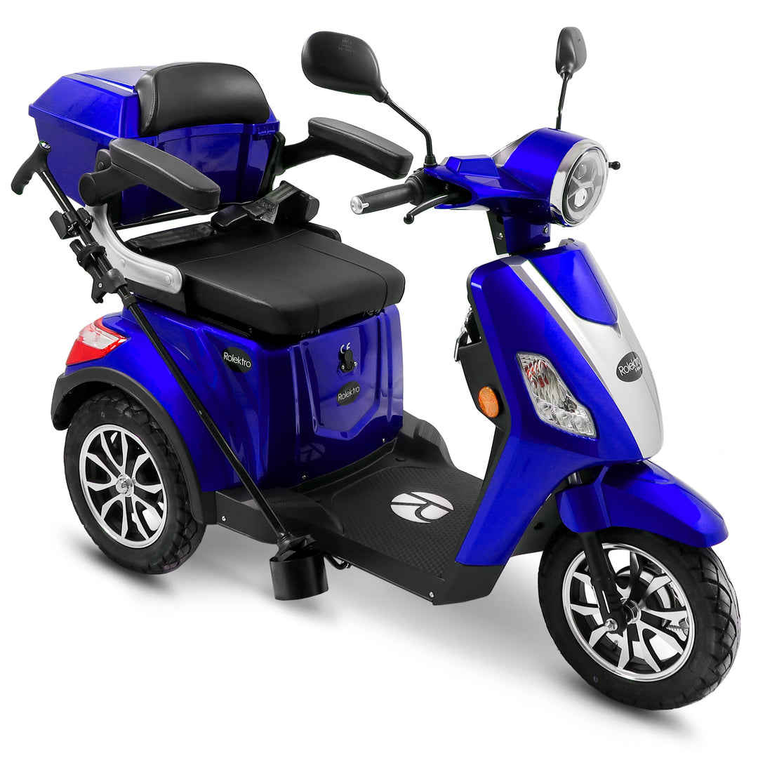 Rolektro E-Trike 25 – Triciclo Elettrico per Anziani 25 km/h