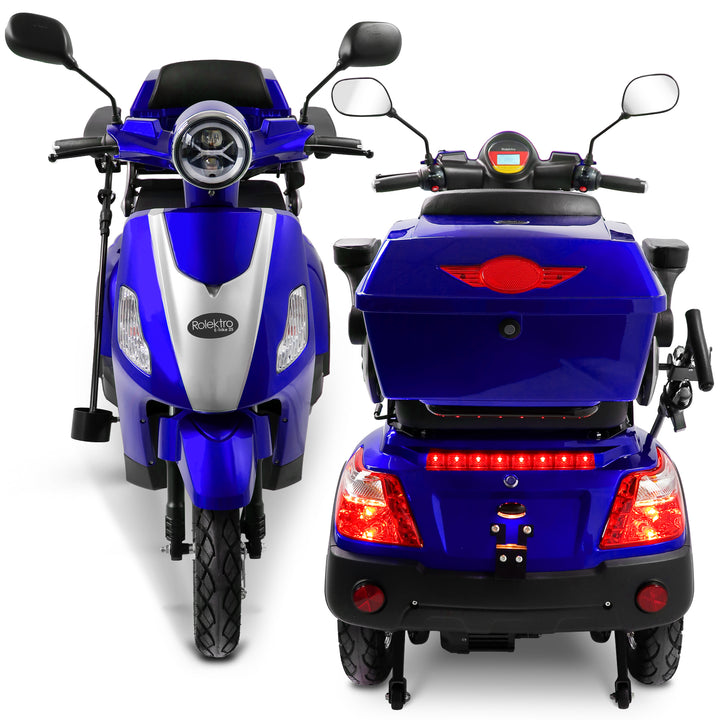 Rolektro E-Trike 25 – Triciclo Elettrico per Anziani 25 km/h