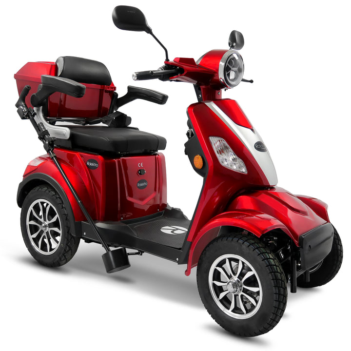 Rolektro E-Quad 25 – Quadriciclo Elettrico per Anziani 25 km/h