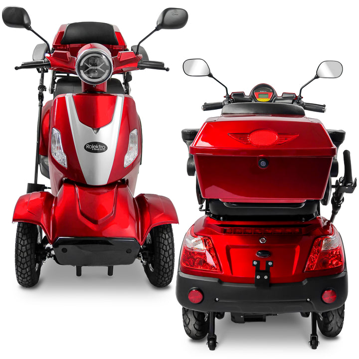 Rolektro E-Quad 25 – Quadriciclo Elettrico per Anziani 25 km/h