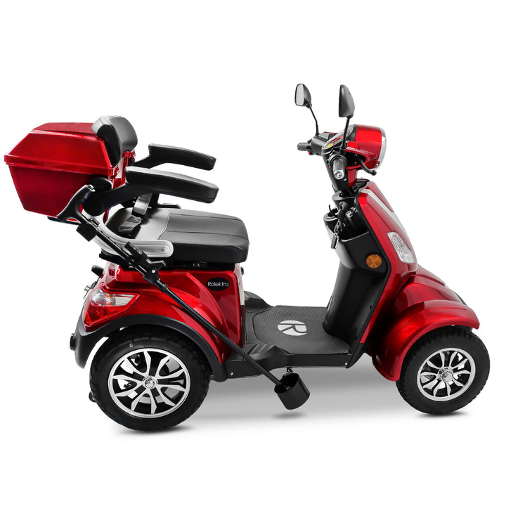 Rolektro E-Quad 25 – Quadriciclo Elettrico per Anziani 25 km/h