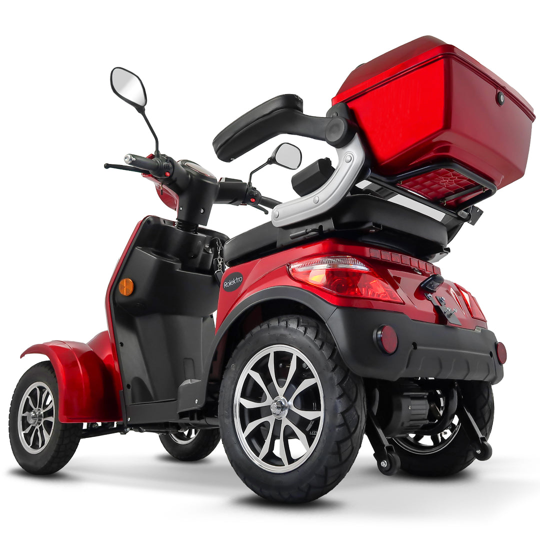 Rolektro E-Quad 25 – Quadriciclo Elettrico per Anziani 25 km/h