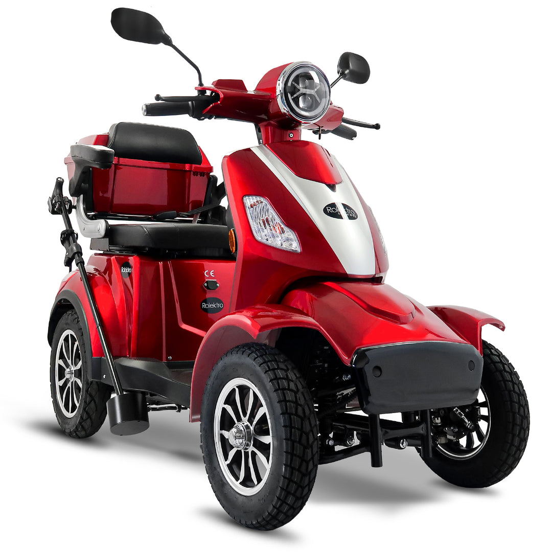 Rolektro E-Quad 25 – Quadriciclo Elettrico per Anziani 25 km/h