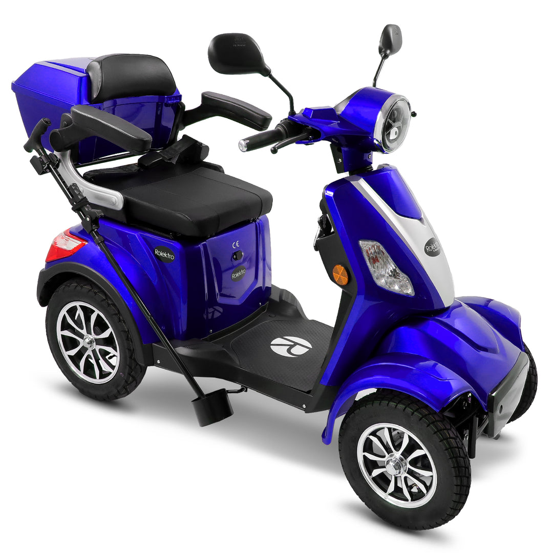 Rolektro E-Quad 25 – Quadriciclo Elettrico per Anziani 25 km/h