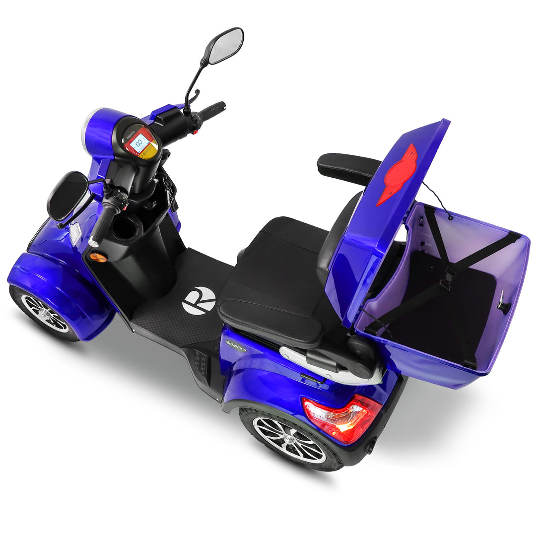 Rolektro E-Quad 25 – Quadriciclo Elettrico per Anziani 25 km/h