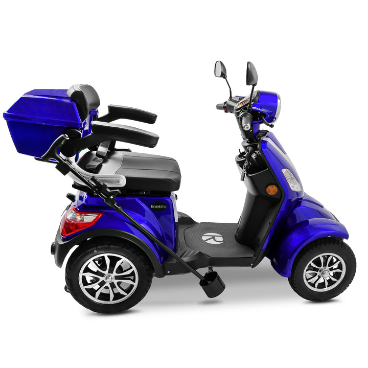 Rolektro E-Quad 25 – Quadriciclo Elettrico per Anziani 25 km/h