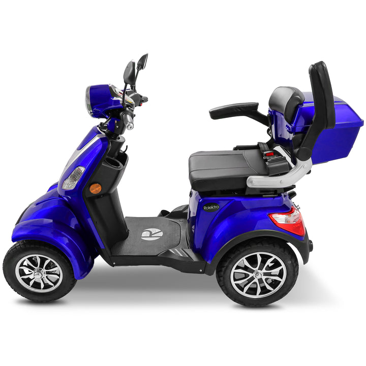 Rolektro E-Quad 25 – Quadriciclo Elettrico per Anziani 25 km/h