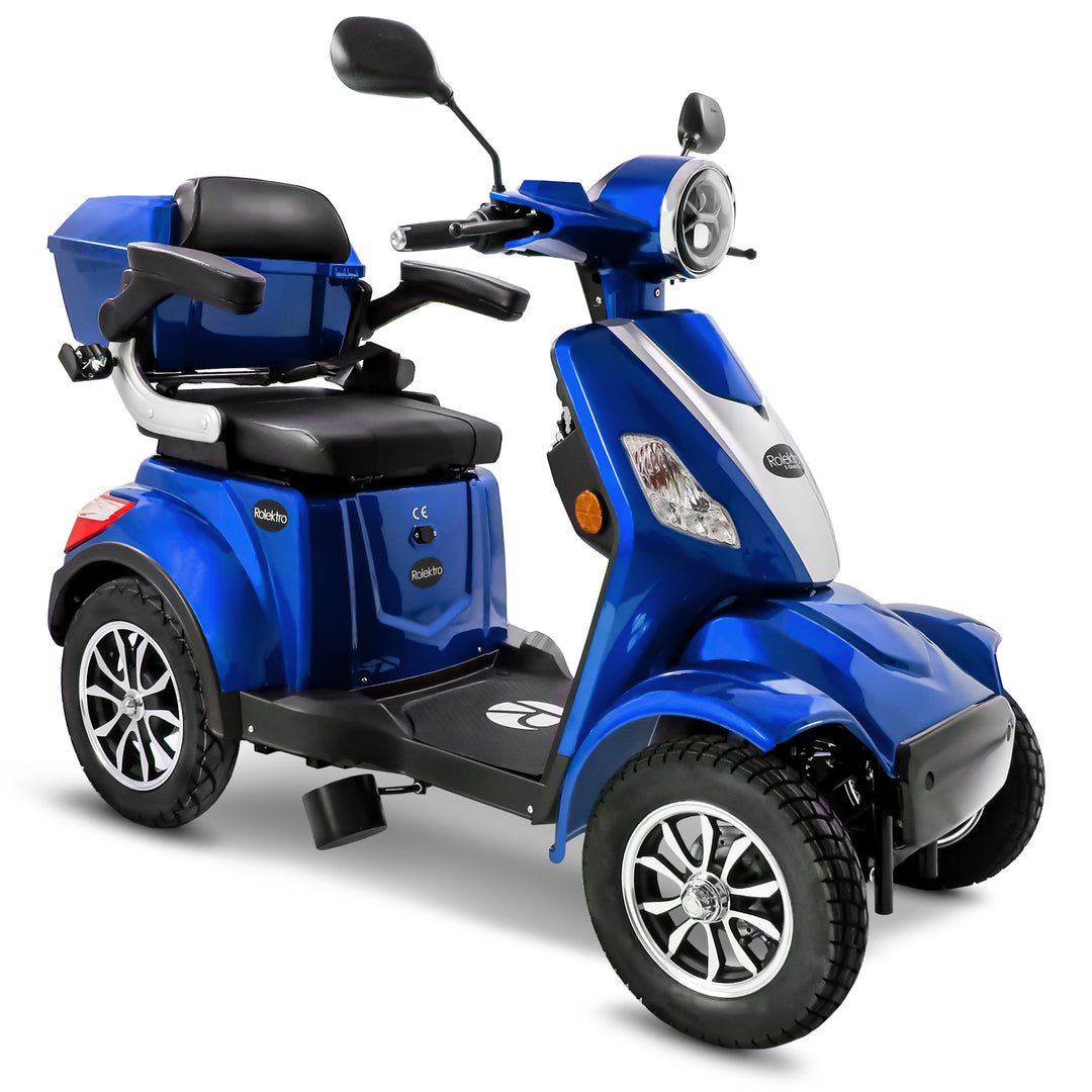 Rolektro E-Quad 25 – Quadriciclo Elettrico per Anziani 25 km/h