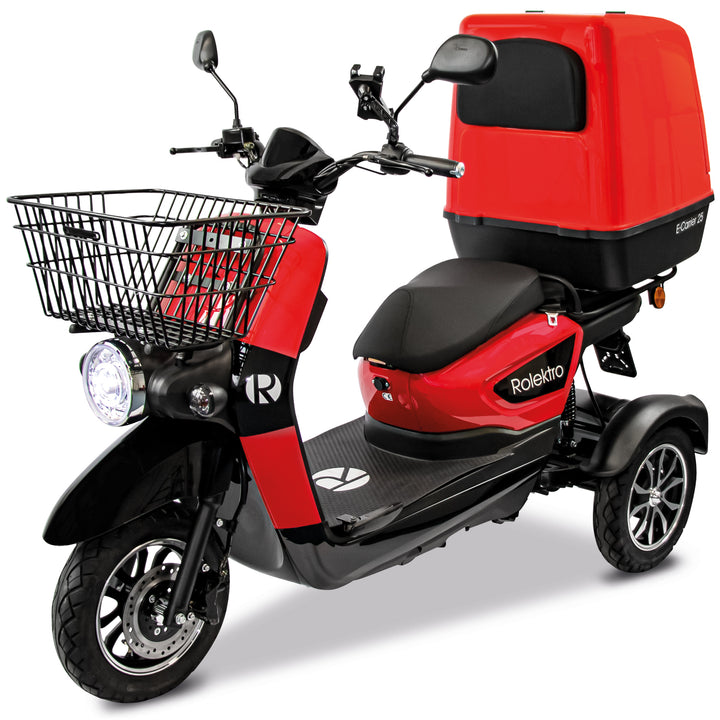 Rolektro E-Carrier 25 – Triciclo Elettrico da Trasporto 25 km/h