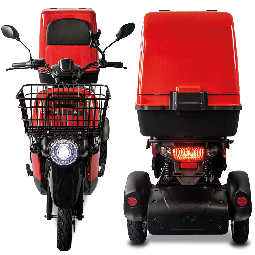 Rolektro E-Carrier 25 – Triciclo Elettrico da Trasporto 25 km/h