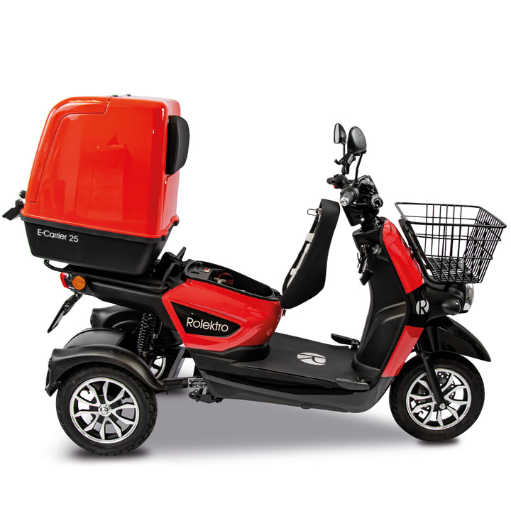 Rolektro E-Carrier 25 – Triciclo Elettrico da Trasporto 25 km/h
