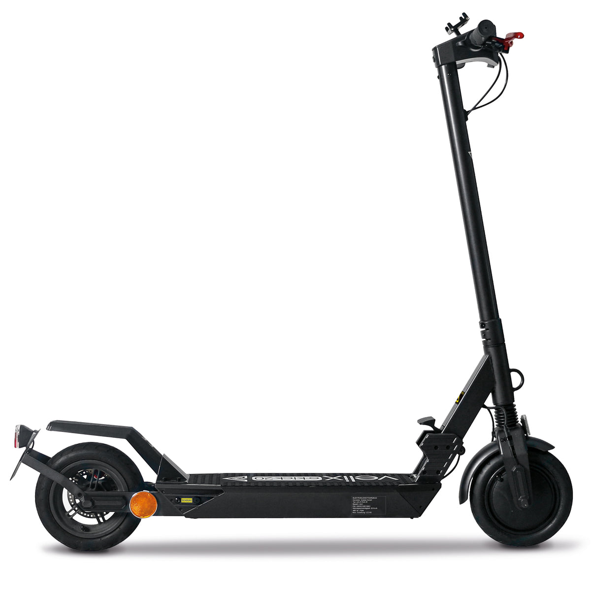 Velix E-Kick 20 vista frontale con faro LED anteriore