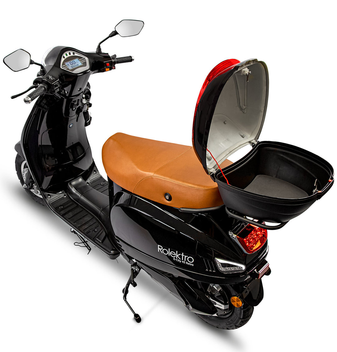 Rolektro E-City 45 Retro – Scooter Elettrico Vintage Biposto 45 km/h