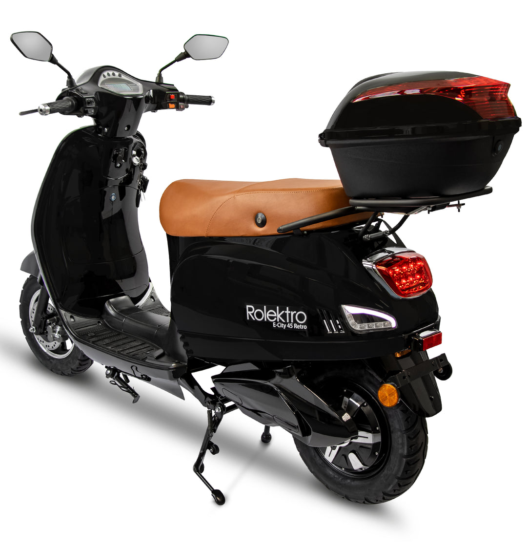 Rolektro E-City 45 Retro – Scooter Elettrico Vintage Biposto 45 km/h
