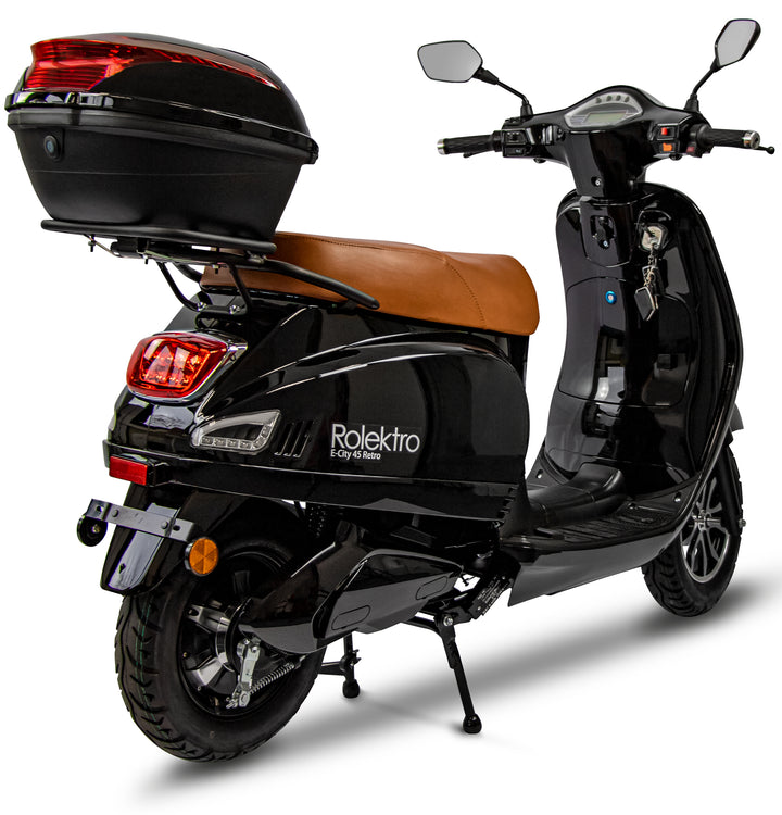 Rolektro E-City 45 Retro – Scooter Elettrico Vintage Biposto 45 km/h