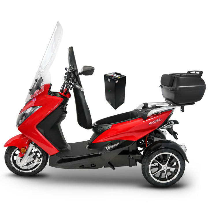 Rolektro Maximus MX3-25 – Triciclo Elettrico Biposto 25 km/h
