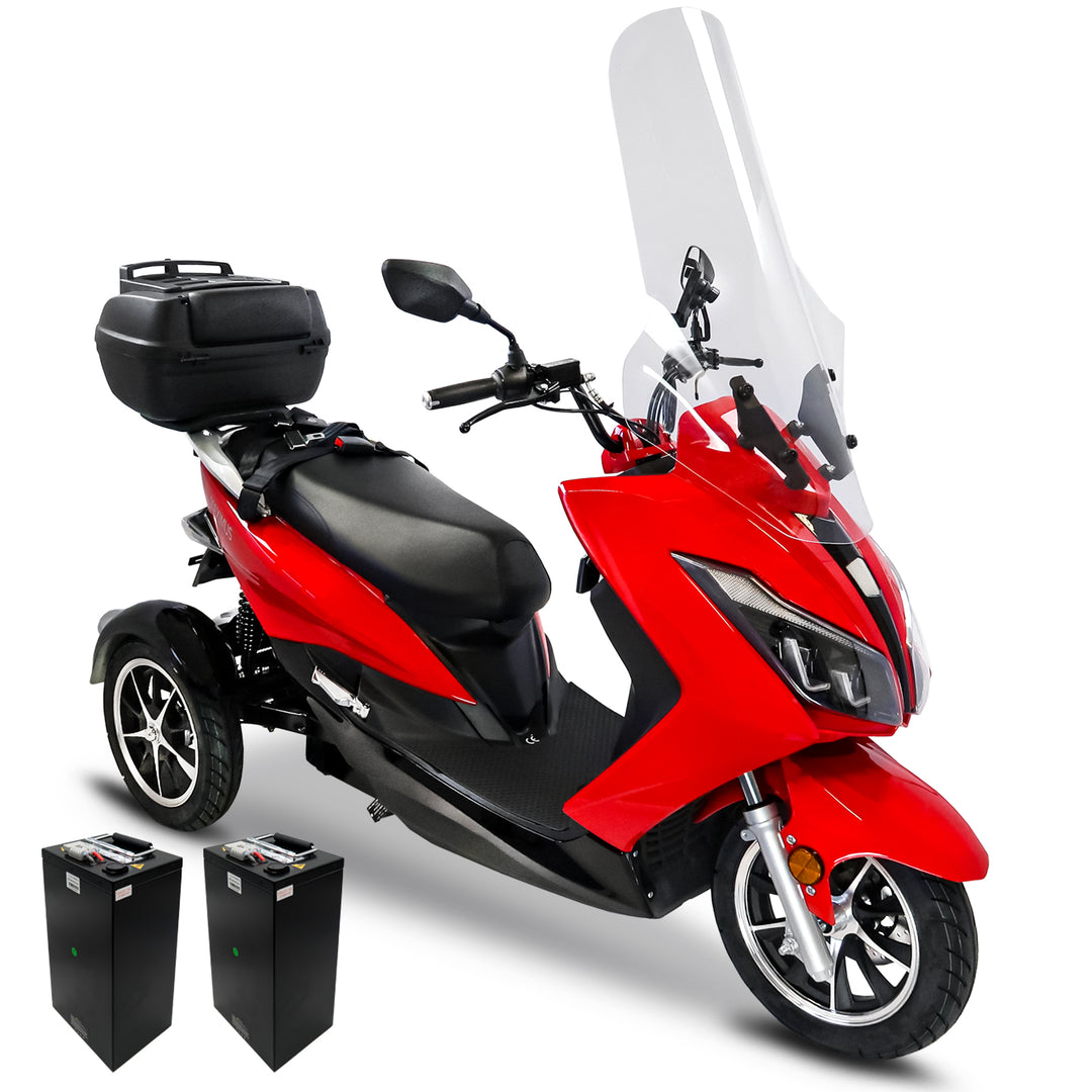 Rolektro Maximus MX3-25 – Triciclo Elettrico Biposto 25 km/h