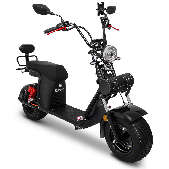 Rolektro E-Chopper 45 – Scooter Elettrico Chopper Biposto 45 km/h