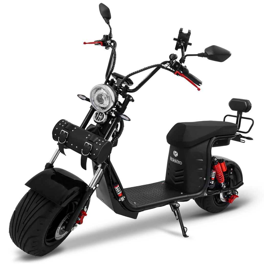 Rolektro E-Chopper 45 – Scooter Elettrico Chopper Biposto 45 km/h
