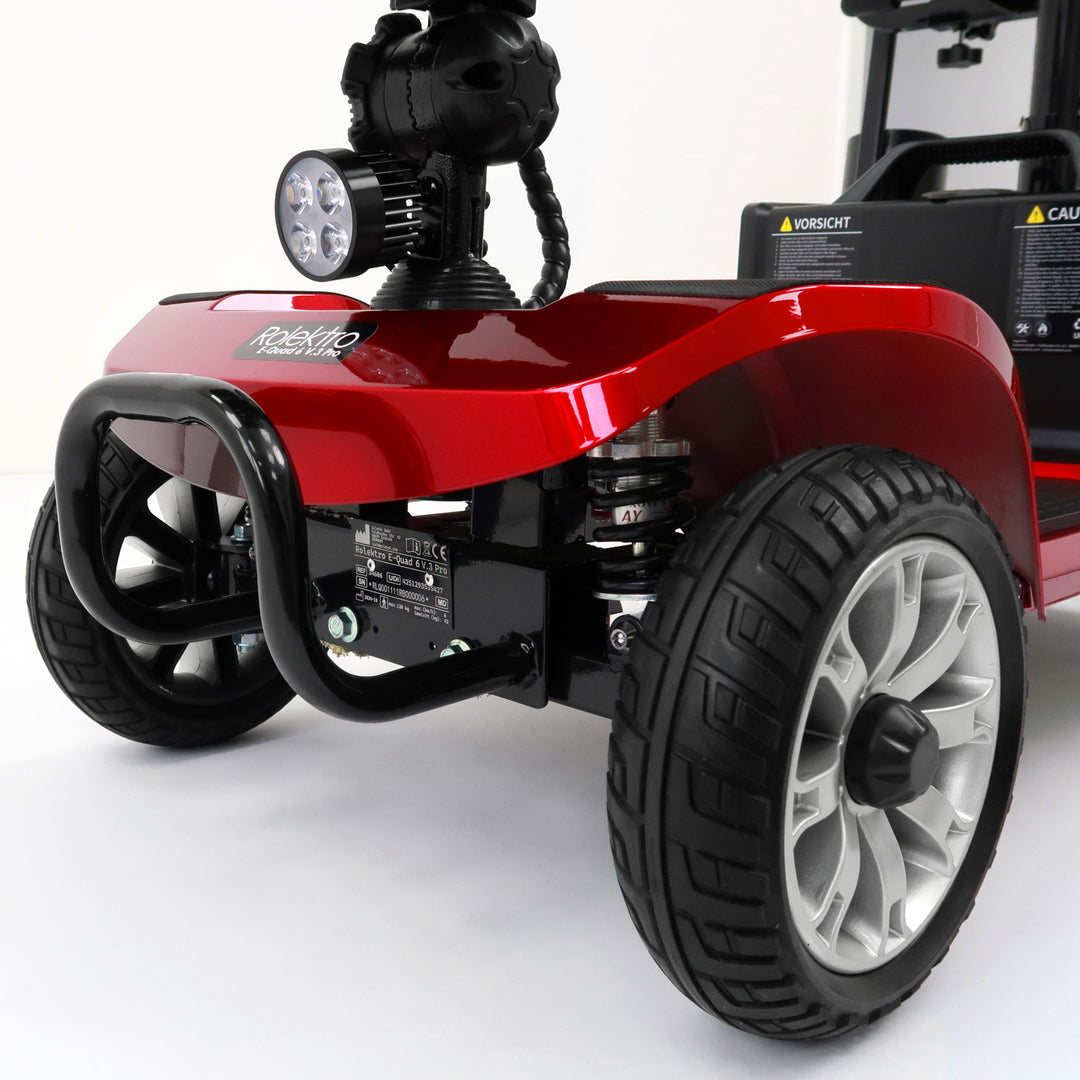 Rolektro E-Quad 6 – Scooter Elettrico 4 Ruote Senza Patente 6 km/h