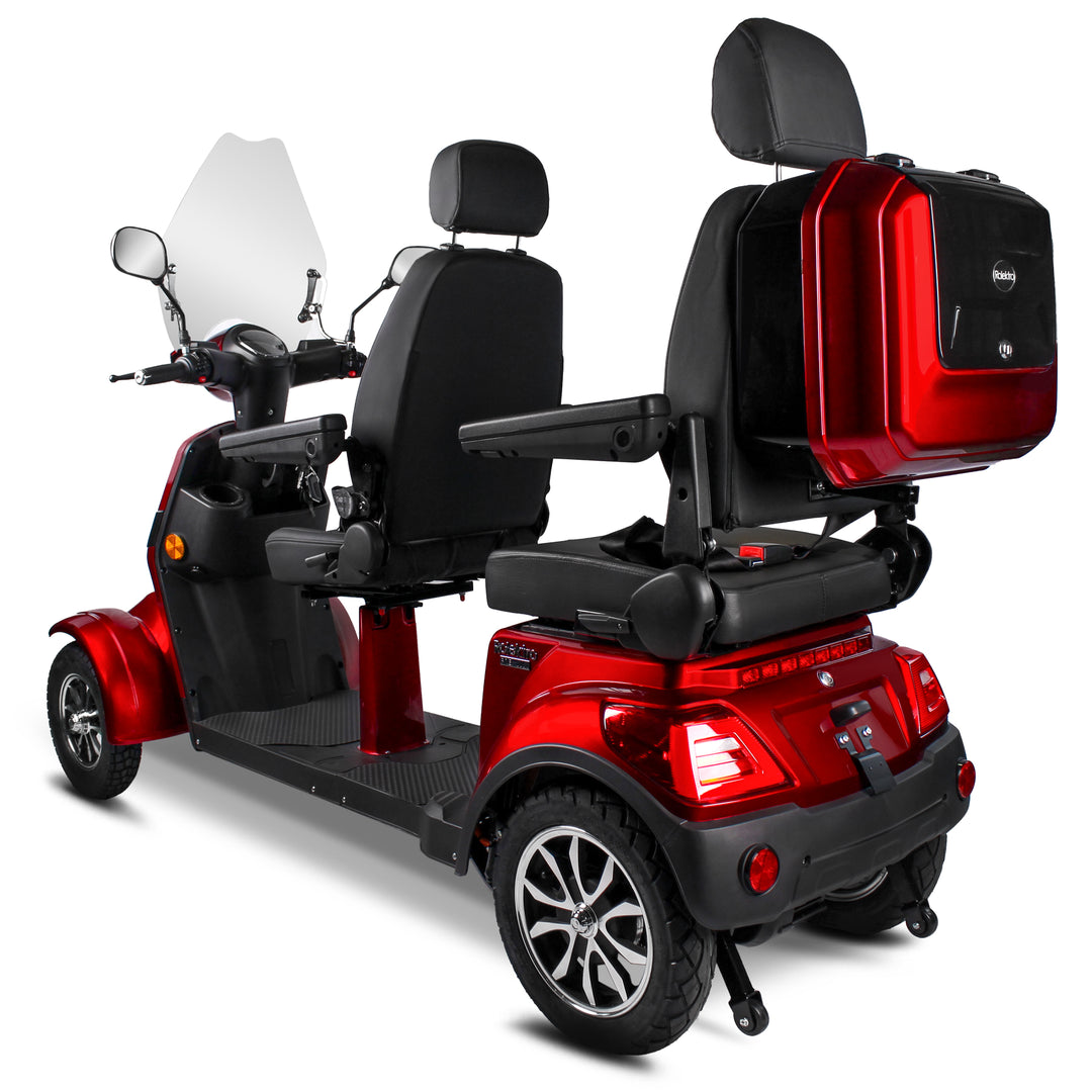 Rolektro E-Quad 25 Duo – Scooter Elettrico 4 Ruote Biposto 25 km/h