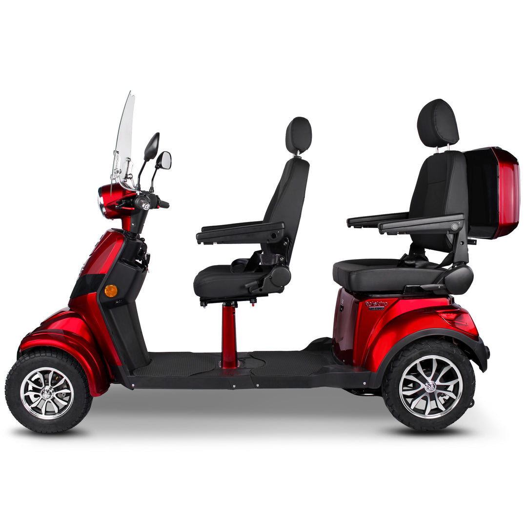 Rolektro E-Quad 25 Duo – Scooter Elettrico 4 Ruote Biposto 25 km/h