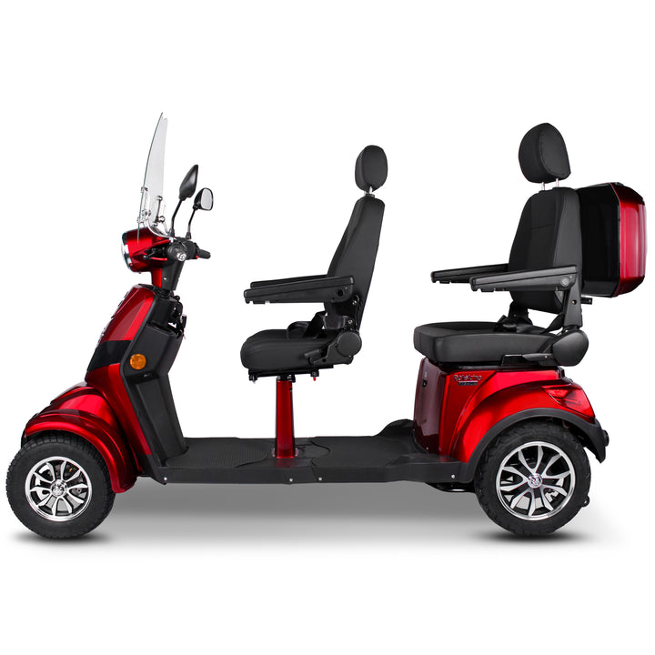 Rolektro E-Quad 25 Duo – Scooter Elettrico 4 Ruote Biposto 25 km/h