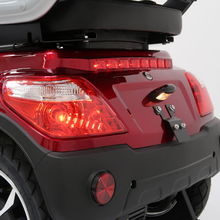 Rolektro E-Quad 25 Duo – Scooter Elettrico 4 Ruote Biposto 25 km/h