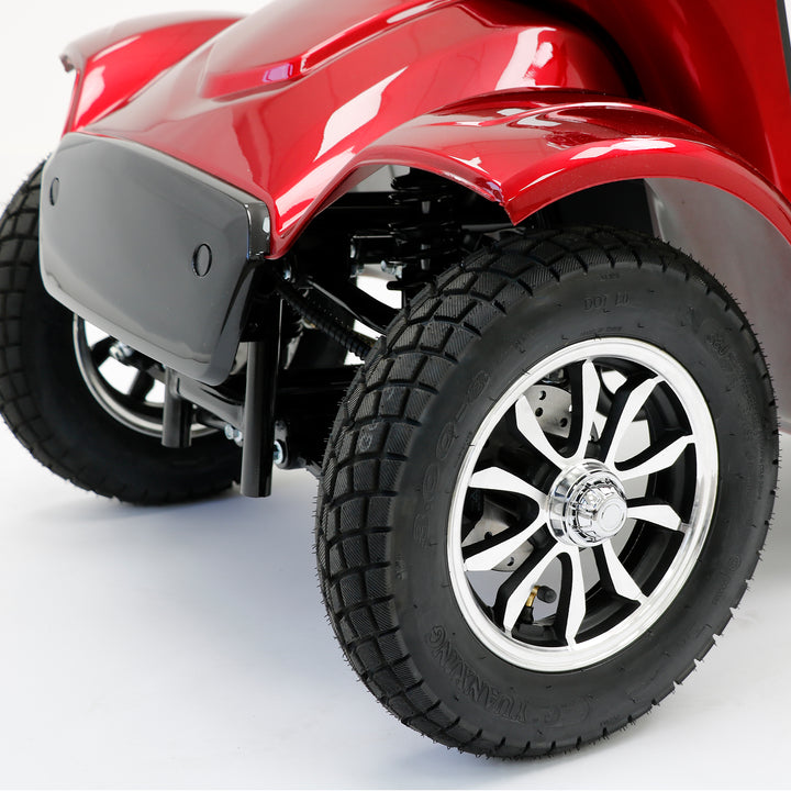 Rolektro E-Quad 25 Duo – Scooter Elettrico 4 Ruote Biposto 25 km/h