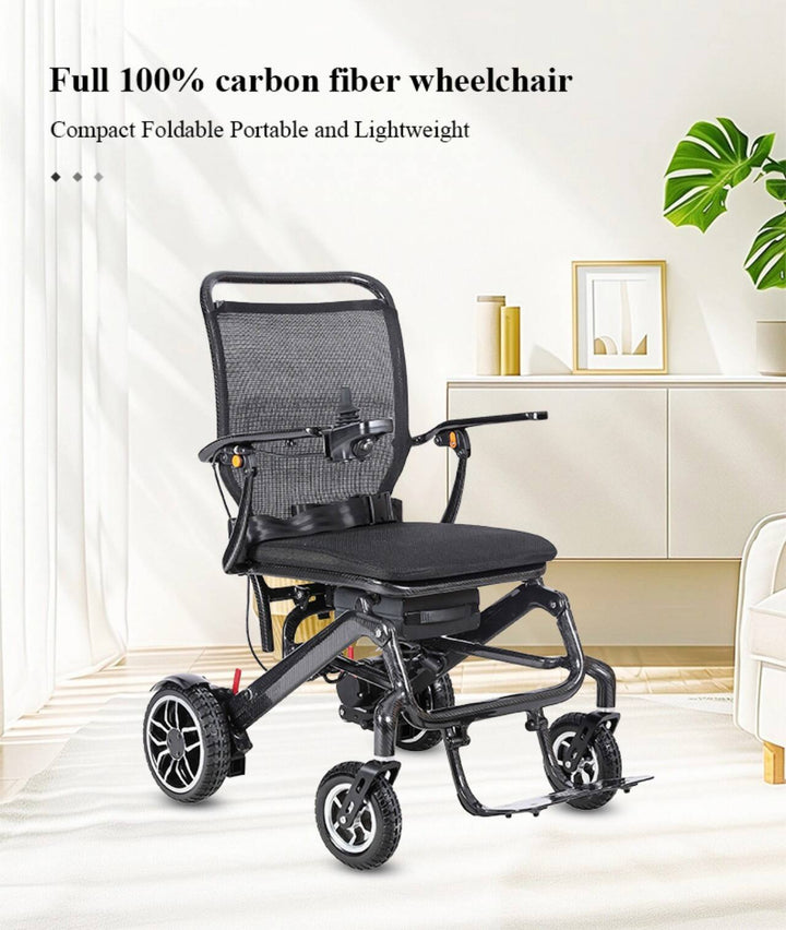 Carrozzina elettrica 100% carbonio KSM-607 Plus KS Med (7)