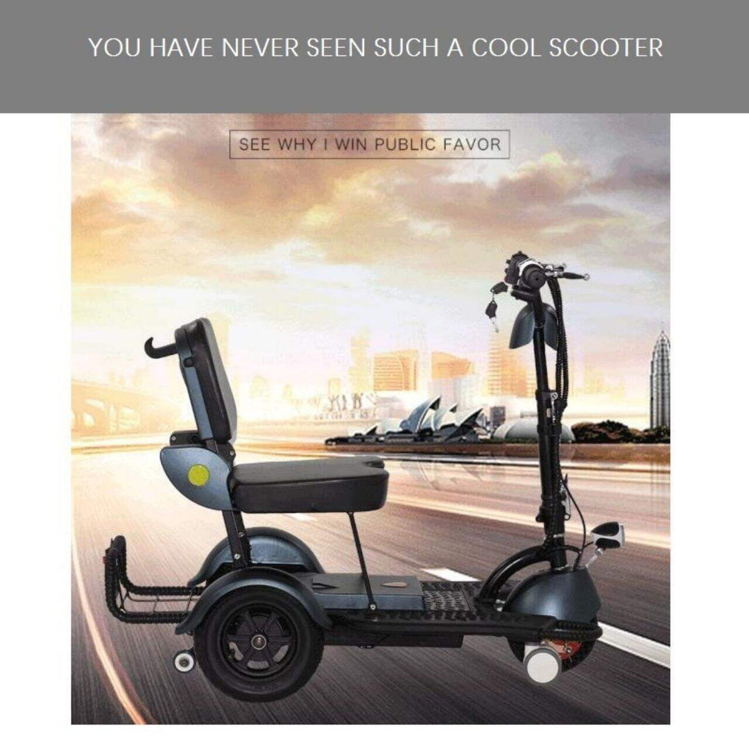 Scooter elettrico pieghevole in carbonio KSM-903 KS Med (3)