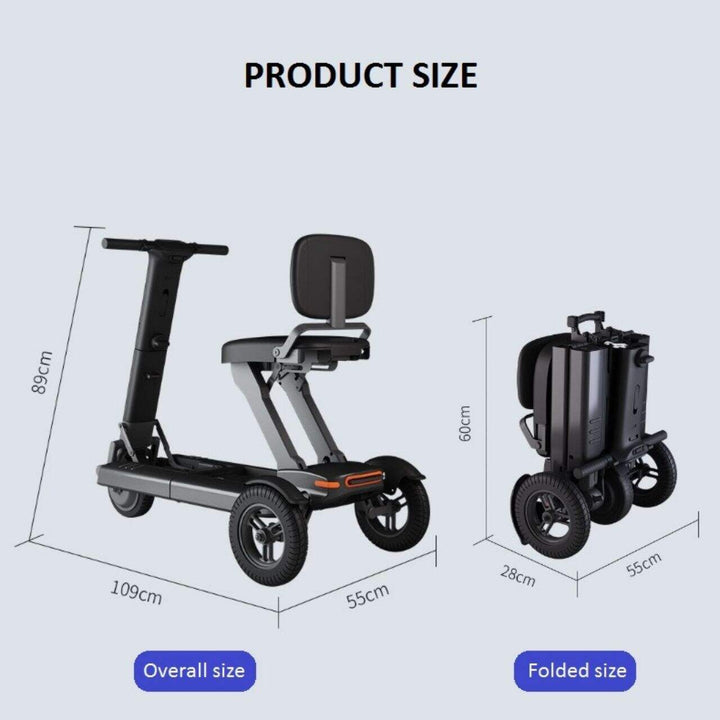 Scooter elettrico pieghevole KSM-908 KS Med (7)