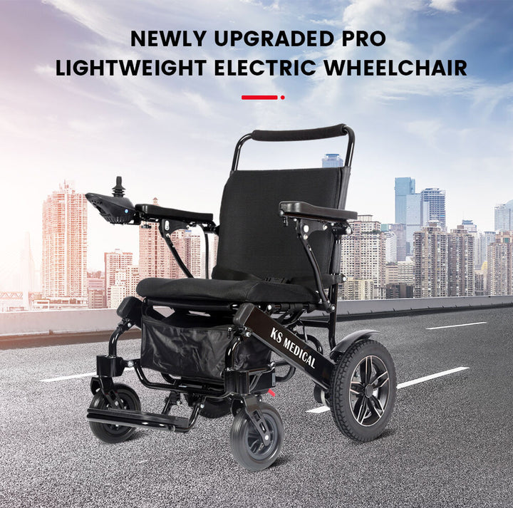 Carrozzina elettrica pieghevole KSM-601 KS Med (8)