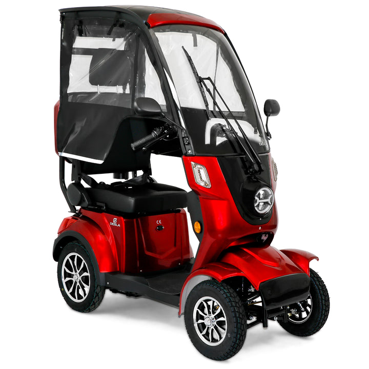 Rolektro Deisla DS4 – Scooter Elettrico 4 Ruote Coperto 15/25 km/h