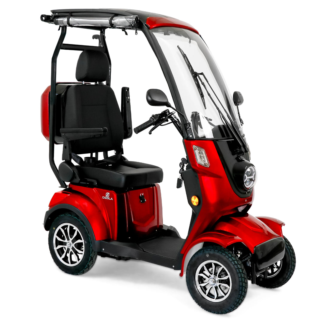 Rolektro Deisla DS4 – Scooter Elettrico 4 Ruote Coperto 15/25 km/h