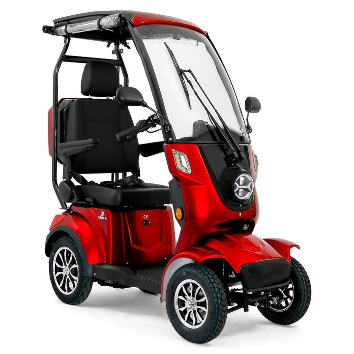 Rolektro Deisla DS4 – Scooter Elettrico 4 Ruote Coperto 15/25 km/h