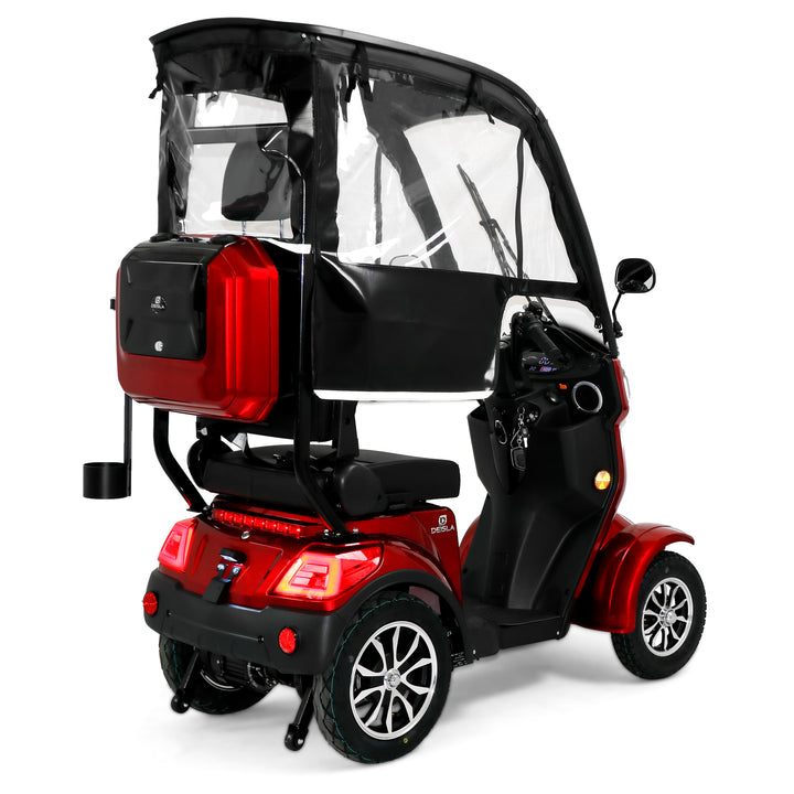 Rolektro Deisla DS4 – Scooter Elettrico 4 Ruote Coperto 15/25 km/h