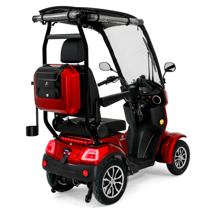 Rolektro Deisla DS4 – Scooter Elettrico 4 Ruote Coperto 15/25 km/h