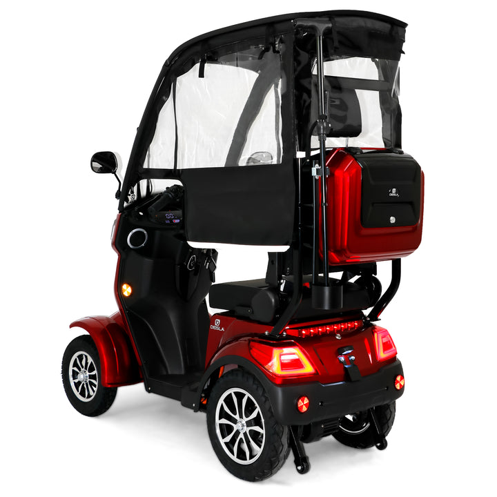 Rolektro Deisla DS4 – Scooter Elettrico 4 Ruote Coperto 15/25 km/h
