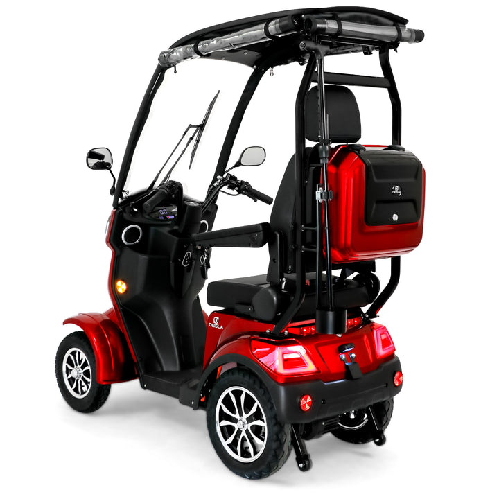 Rolektro Deisla DS4 – Scooter Elettrico 4 Ruote Coperto 15/25 km/h