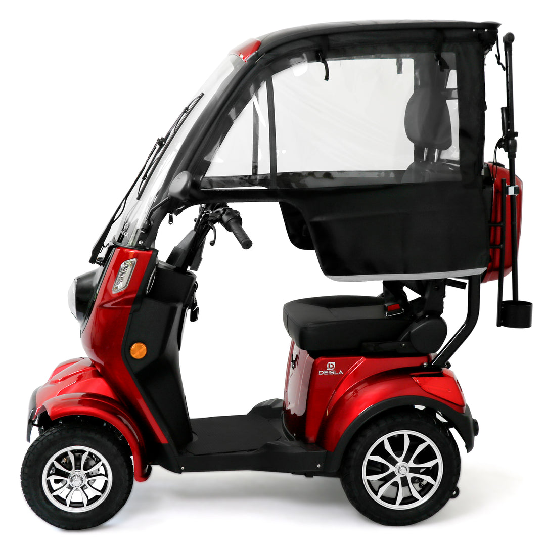 Rolektro Deisla DS4 – Scooter Elettrico 4 Ruote Coperto 15/25 km/h