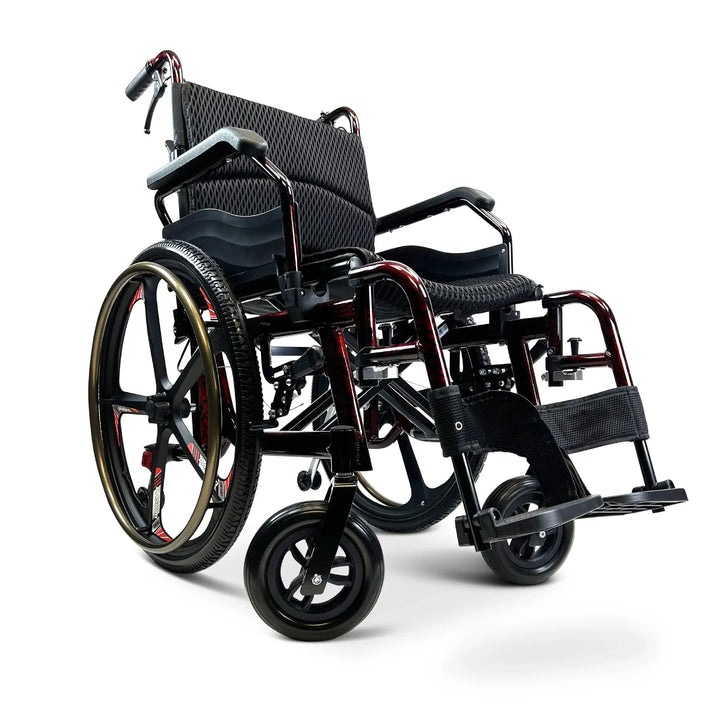 Carrozzina manuale pieghevole KSM-201 Plus KS Med (2)